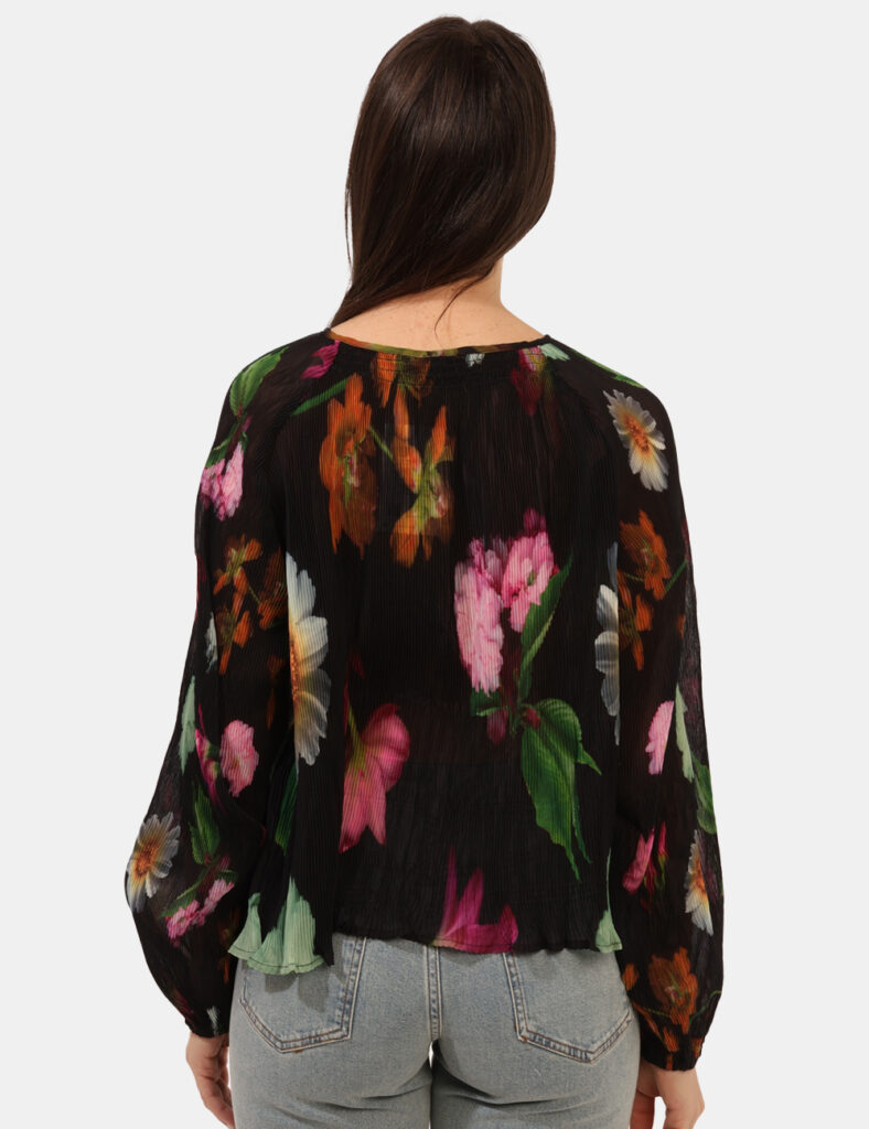 Camicia bluse elegante da donna scontata - Camicia Desigual Nero