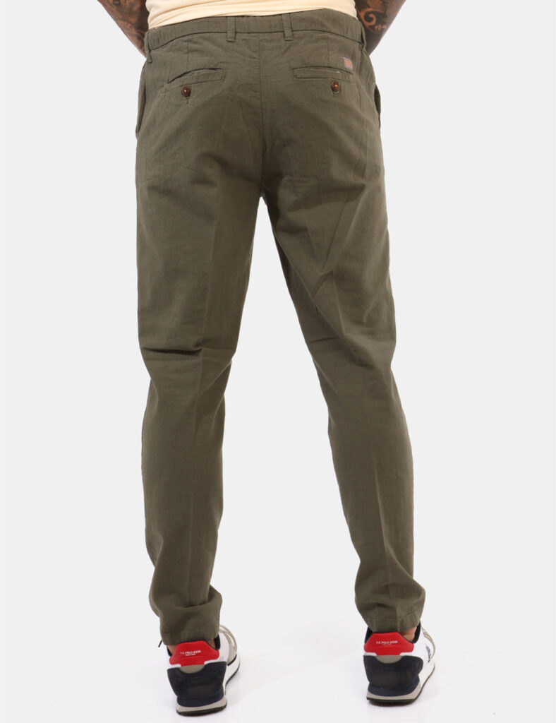Abbigliamento uomo Yes Zee - Pantaloni Yes Zee Verde