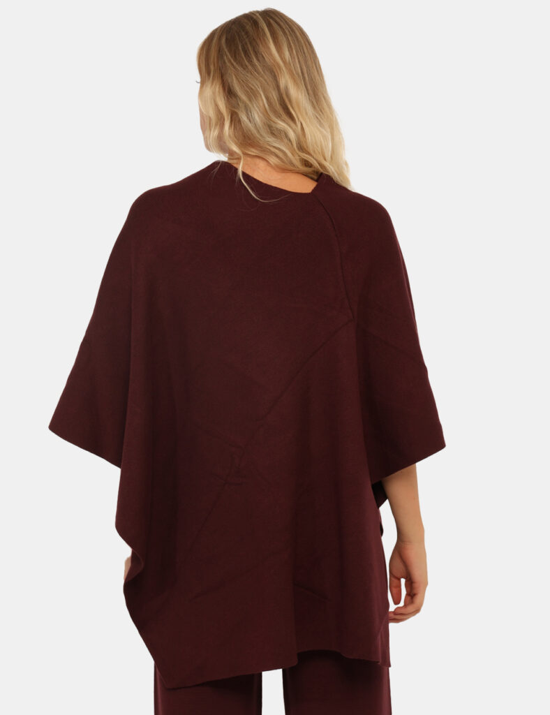 Maglie Rue De Clerie da donna - Poncho Rue De Clerie Bordeaux