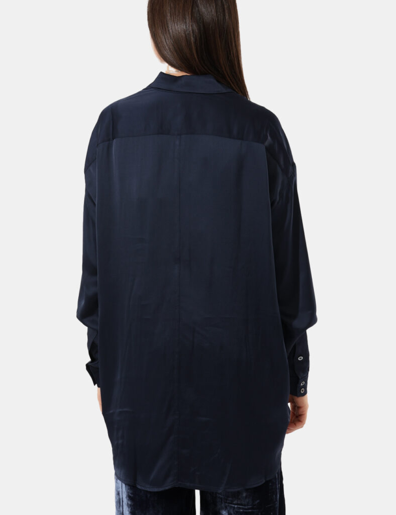 Camicia bluse elegante da donna scontata - Camicia Ottod'Ame Blu