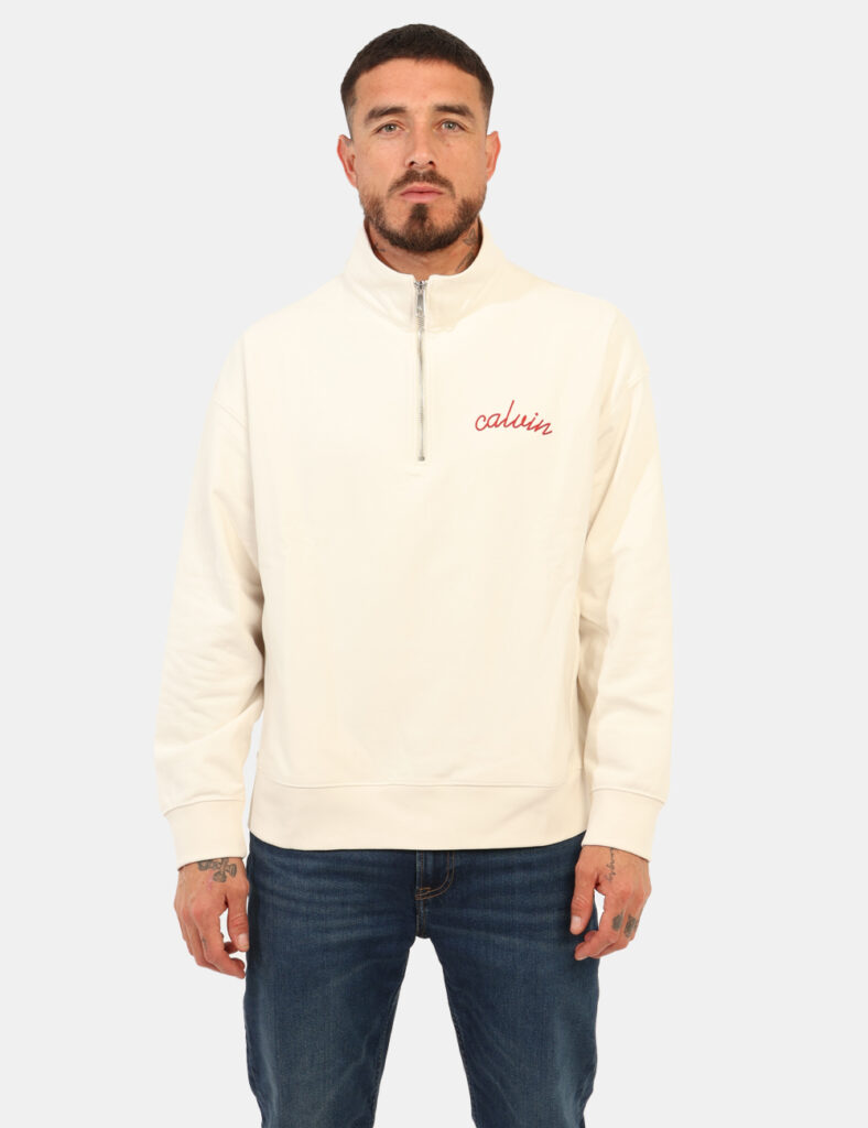 Calvin Klein uomo outlet - Felpa Calvin Klein Bianco