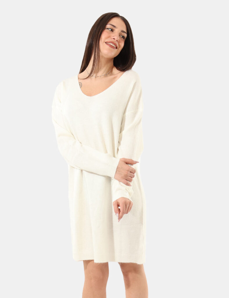 Outlet Rue De Clerie  - Vestito Rue De Clerie Panna