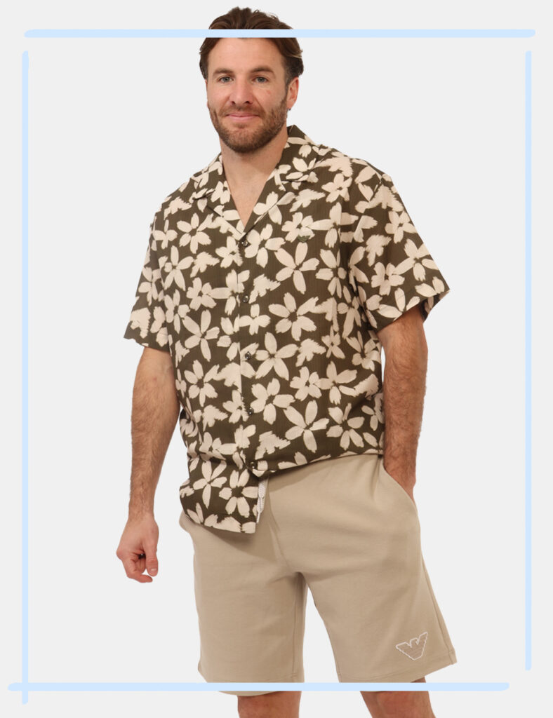 Bermuda da uomo - Bermuda  Emporio Armani Beige tg.L