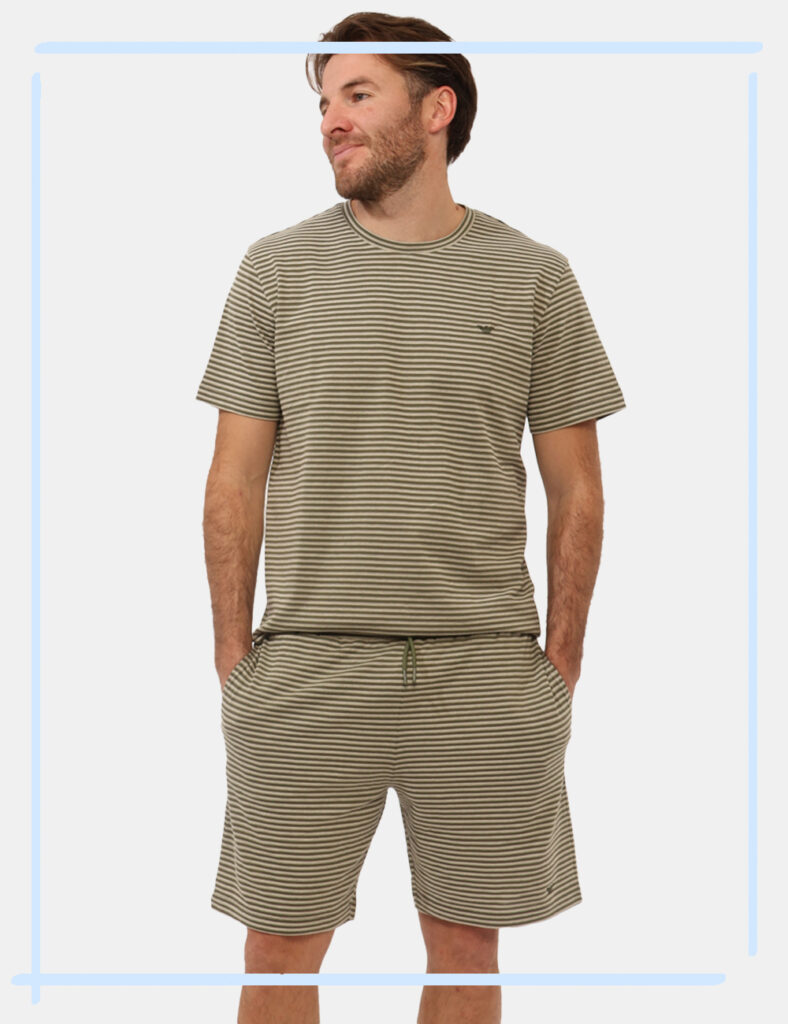 Bermuda da uomo - Bermuda Emporio Armani Verde tg. M