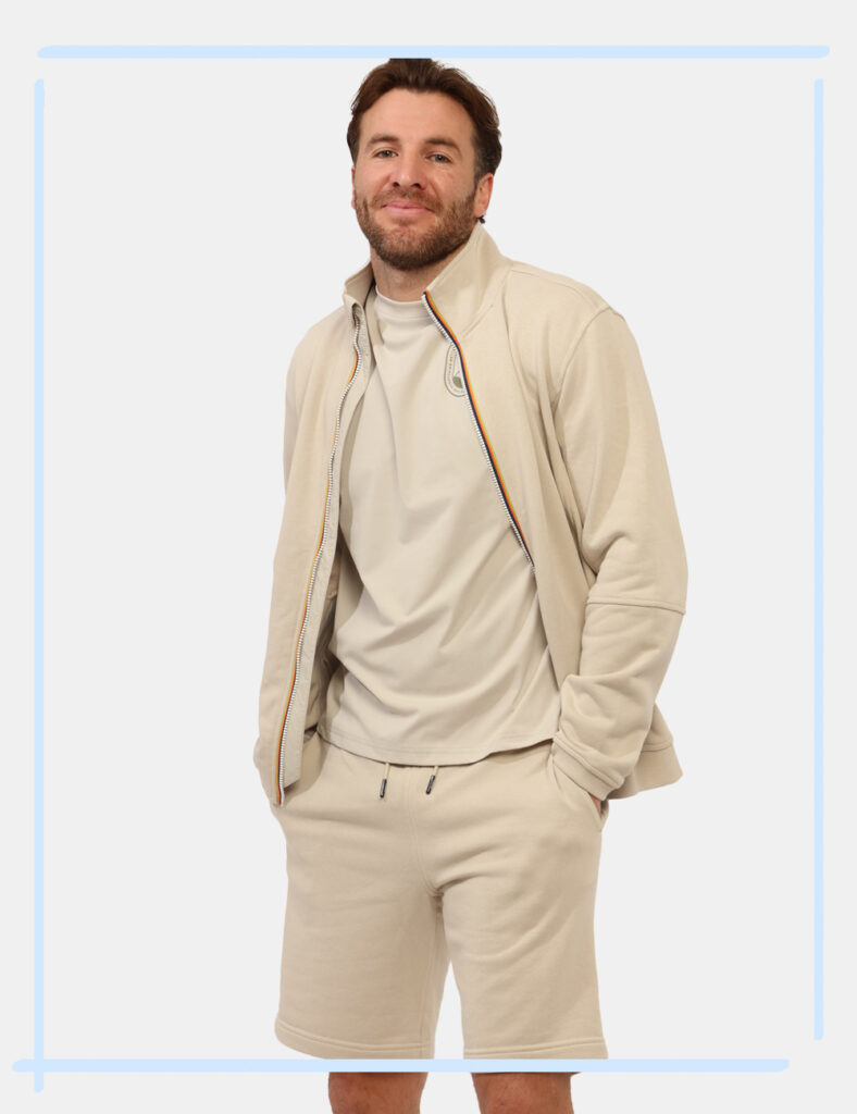 Bermuda da uomo - Bermuda K-Way Beige tg. L