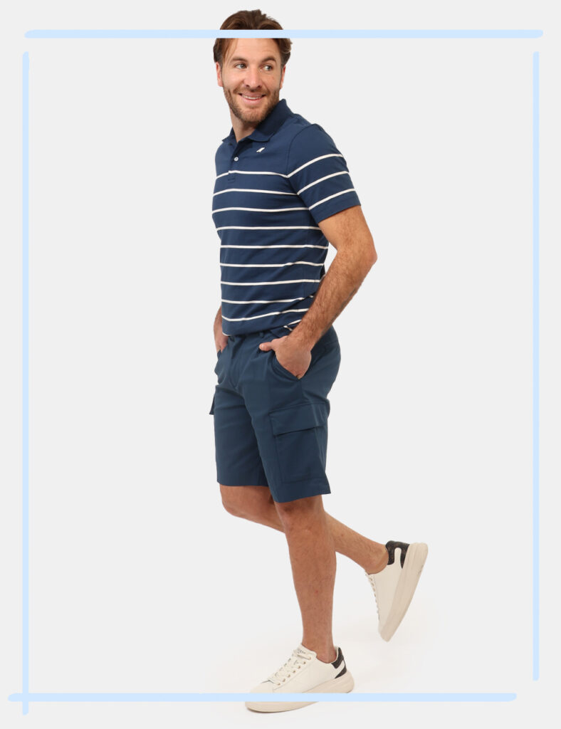 Bermuda da uomo - Bermuda K-Way Blu tg. L