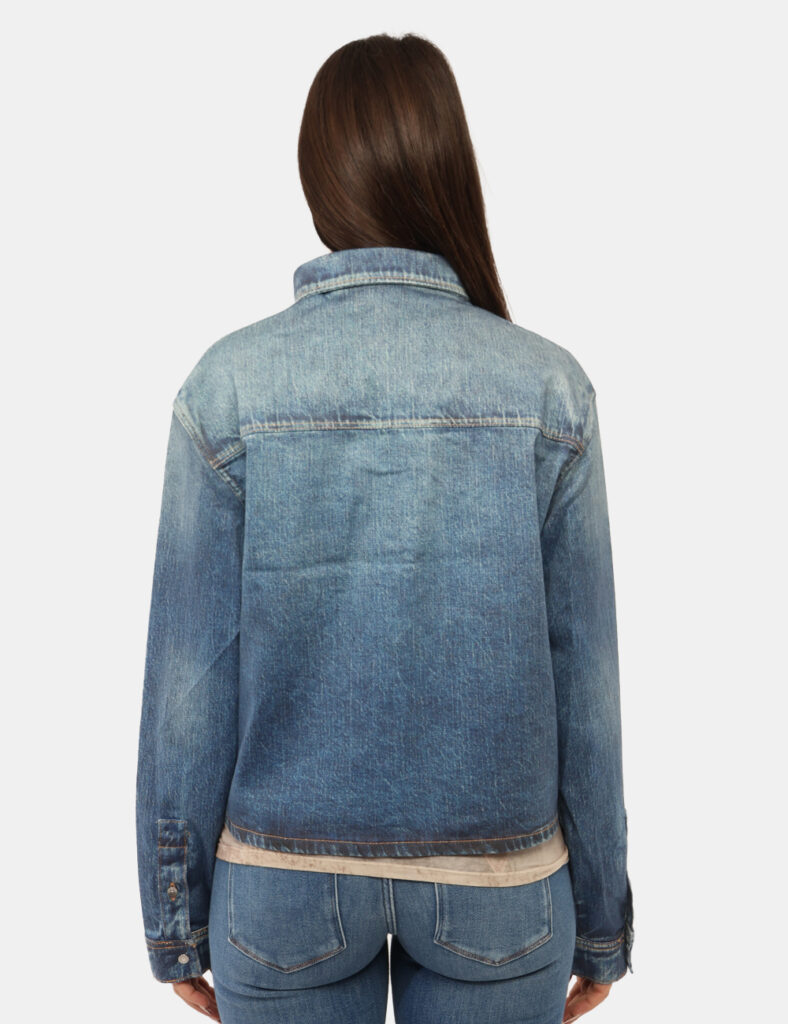 Camicia bluse elegante da donna scontata - Camicia Guess Blu