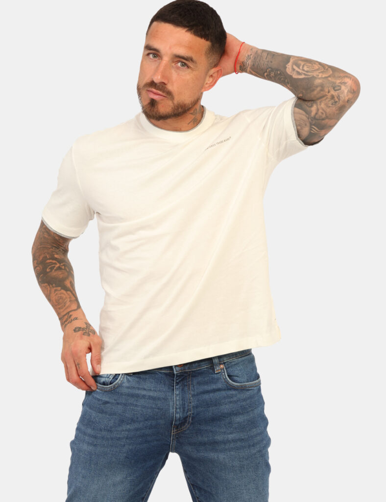 Gas uomo outlet - T-shirt Gas Bianca