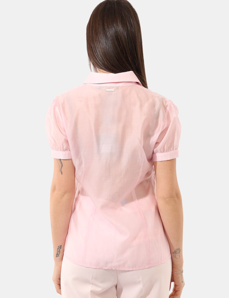 Camicia bluse elegante da donna scontata - Camicia Denny Rose Rosa tg.S