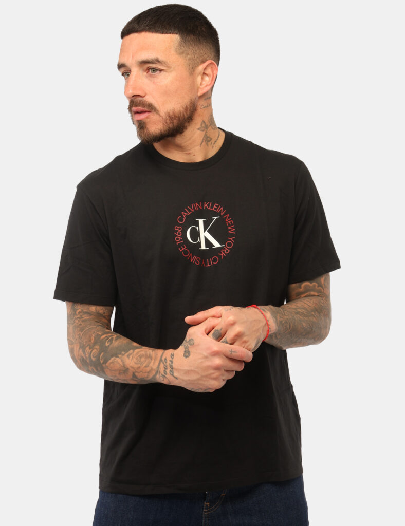 Calvin Klein uomo outlet - T-shirt Calvin Klein Nero